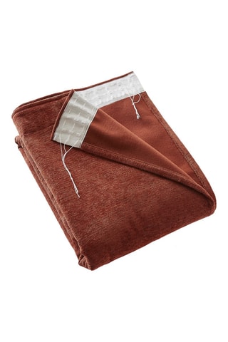 Rideau occultant Bjorn - Rouge brique - 140 x 260 cm