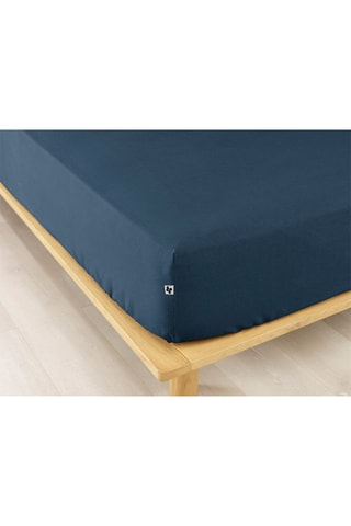 Drap-housse en flanelle de coton 170 g/m² Candice - Nuit