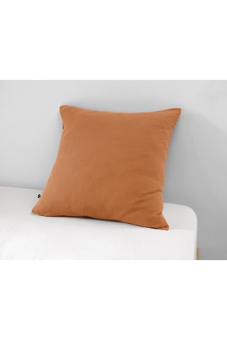 Taie d'oreiller Gaïa - Abricot