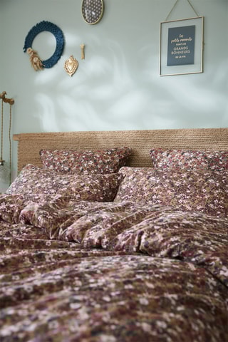 Taie d'oreiller en gaze de coton 125 g/m² - Capucine - Camel