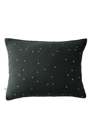 Taie d’oreiller Gaia Chic - Vert foncé