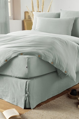 Cache-sommier 125 g/m² Gaïa - Vert