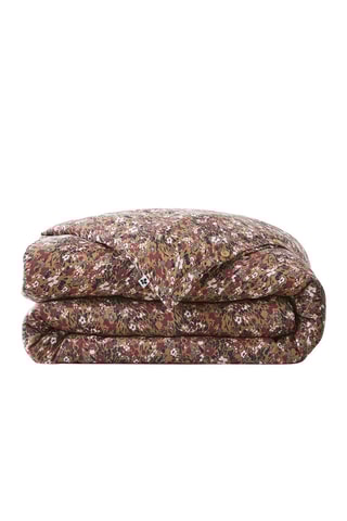 Housse de couette en gaze de coton 125 g/m² - Capucine  - Camel