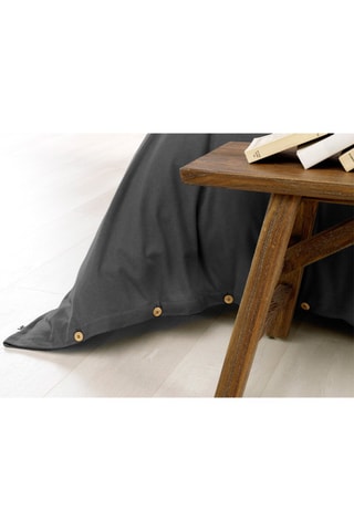 Housse de couette en flanelle de coton 170 g/m² Candice - Orage