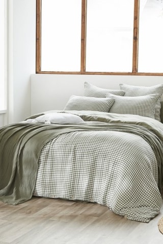 Couvre-lit Vickie - Kaki