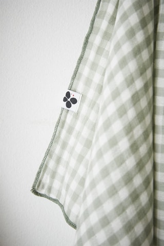 2 torchons Vickie - Vert et blanc