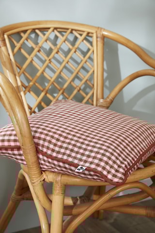 Coussin Vickie - 40 x 60 cm - Terracotta