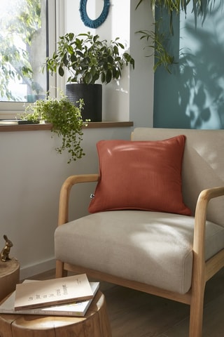 Coussin Gaïa - 45 x 45 cm - Orange