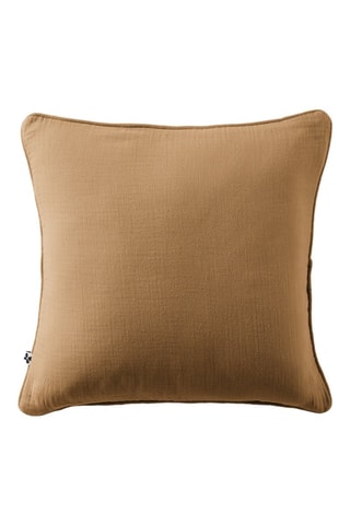 Coussin Gaïa - 45 x 45 cm -  Marron