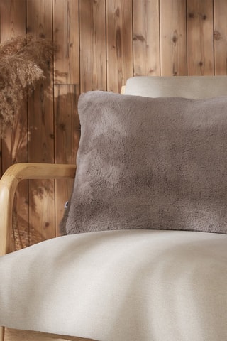 Coussin déhoussable Sven - Marron - 40 x 60 cm