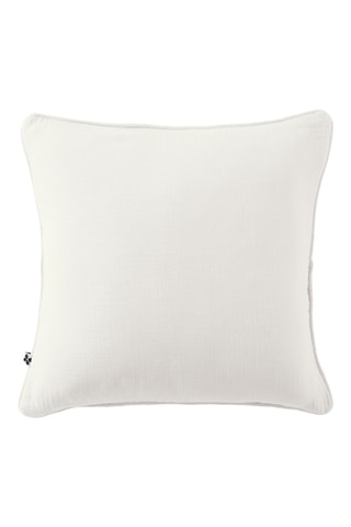 Coussin Gaïa - 45 x 45 cm - Blanc