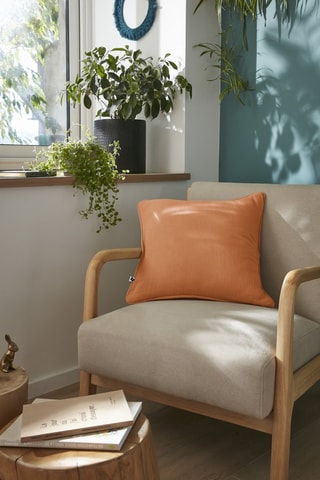Coussin Gaïa - 45 x 45 cm - Orange