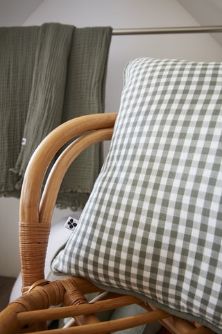 Coussin Vickie -  40 x 60 cm - Kaki