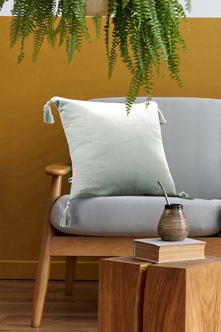 Coussin Gaïa - Vert - 40 x 40 cm