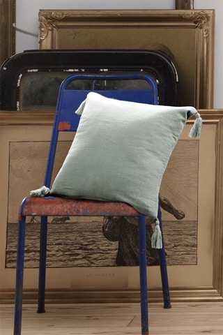 Coussin Gaïa - Vert - 40 x 40 cm