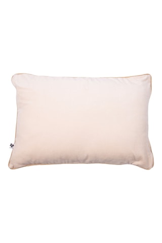 Coussin en velours Cesar - Beige - 40 x 60 cm