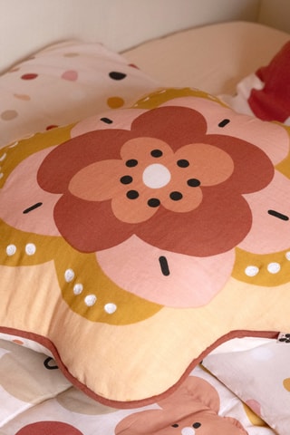 Coussin Barbotine - Beige - 47 x 45 cm