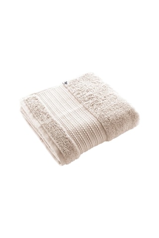 Serviette de toilette Garance - Taupe - 50 x 90 cm