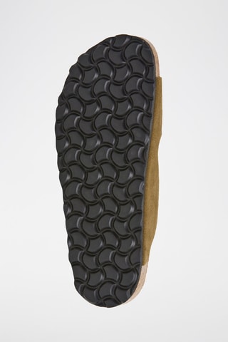 Mules en nubuck - Kaki