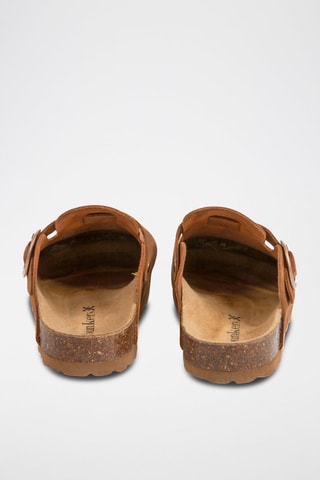 Nubuck Clogs Rosso Camel