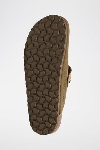 Sabots en nubuck - Kaki