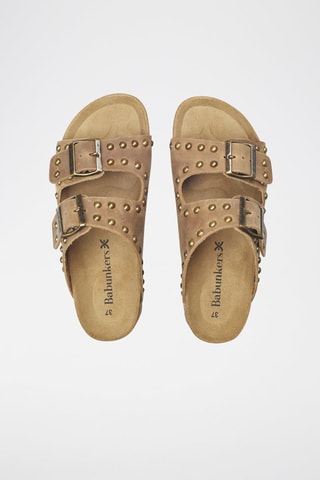 Leren Muiltjes 
Bruin