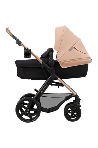 Poussette 4-en-1 + accessoires Moov 2 Eva Wheels  - Dès la naissance - Jusqu'à 27 kg - Noir et beige
