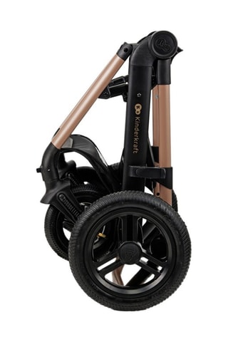Poussette 4-en-1 + accessoires Moov 2 Eva Wheels  - Dès la naissance - Jusqu'à 27 kg - Noir et beige