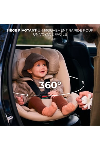 Siège-auto XPEDITION 3 i-Size - Jusqu'à 105 cm - Beige