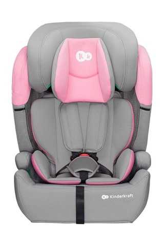 Siège-auto Comfort Up i-Size Happy Shapes - De 15 mois à 12 ans - Rose et gris