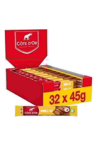 Barres Double Lait Côte d'Or - 1,44 kg