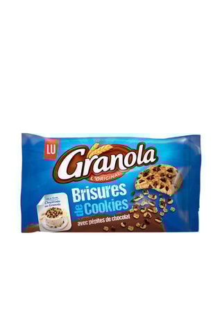 3 paquets de brisures de Cookies Granola - 3 x 400 g