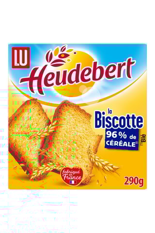 5 x Biscottes Heudebert 6 céréales - 290 g