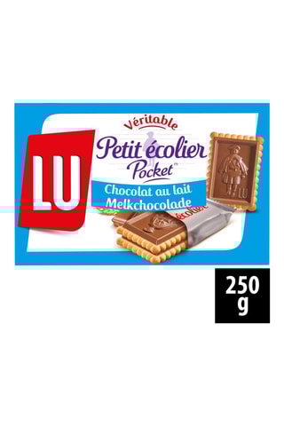 7 x Petit Ecolier Pocket chocolat au lait - 250 g