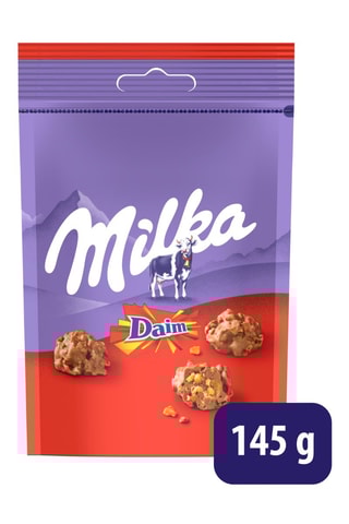 10 x Snax chocolat au lait Milka - 145 g