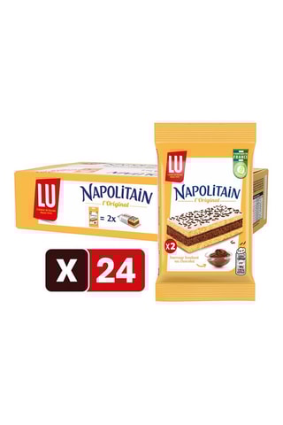 2 x Napolitain classique Pocket - 24 x 60 g