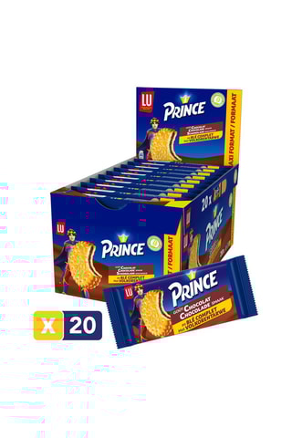 2 x Prince Chocolat au lait - 20 x 80 g