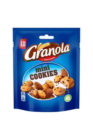 4 x Granola Mini Cookies nappés - 110 g