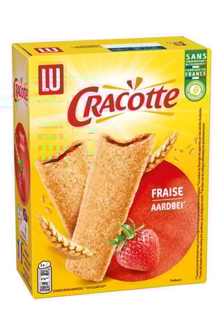 12 x Cracottes Fourrées à la fraise - 200 g