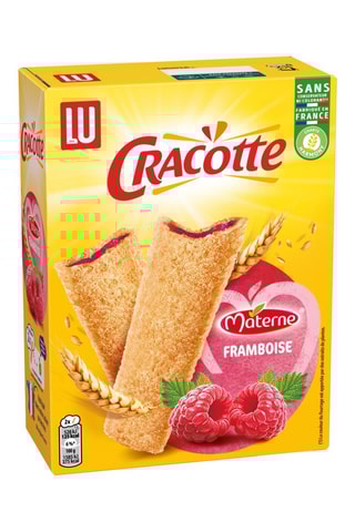 12 x Cracottes Fourrées à la framboise - 200 g