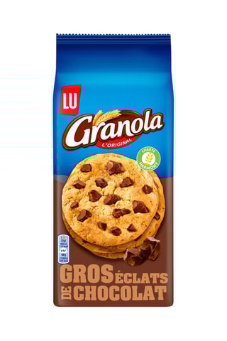 10 x Extra Cookie chocolat au lait Granola - 184 g