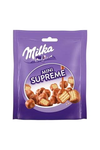 8 x Mini Suprême chocolat au lait Milka - 110 g