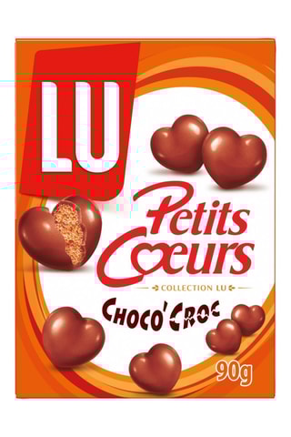24 x Petits Cœurs Choco Croc - 90 g