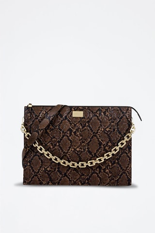 Pochete Ideal of Sweden - Leia - Castanho e preto