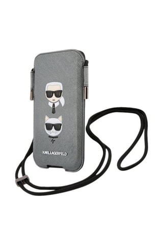 Pochete para smartphone 6.1” - Cinzento