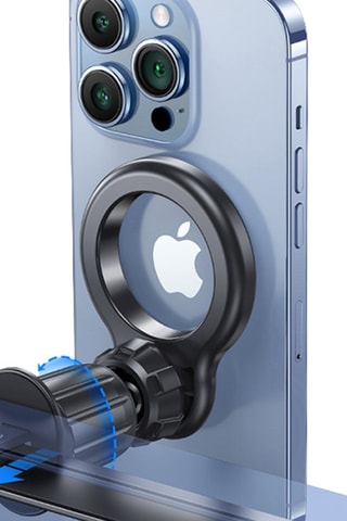 Suporte de carro magnético na grelha - Preto