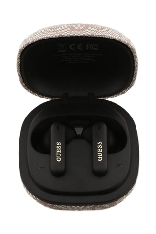 Auriculares Guess TWS - Bluetooth - Creme e preto