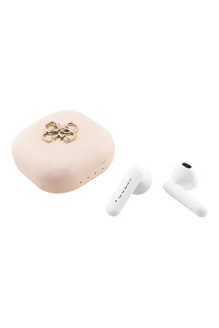 Auriculares Guess TWS - Bluetooth - Branco e rosa
