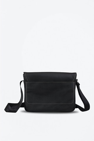 Mala a tiracolo 10" - Preto e verde