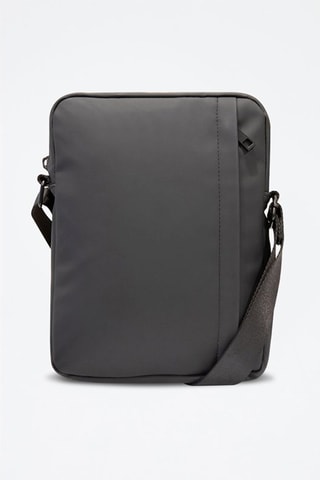 Mala a tiracolo 10" Middle Stripe - Preto e vermelho